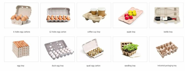 Egg tray making machine